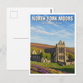 Carte Postale North York Moors National Park Angleterre (Devant / Derrière)