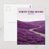 Carte Postale North York Moors Royaume-Uni (Devant / Derrière)
