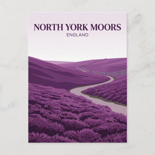Carte Postale North York Moors Royaume-Uni (Devant)