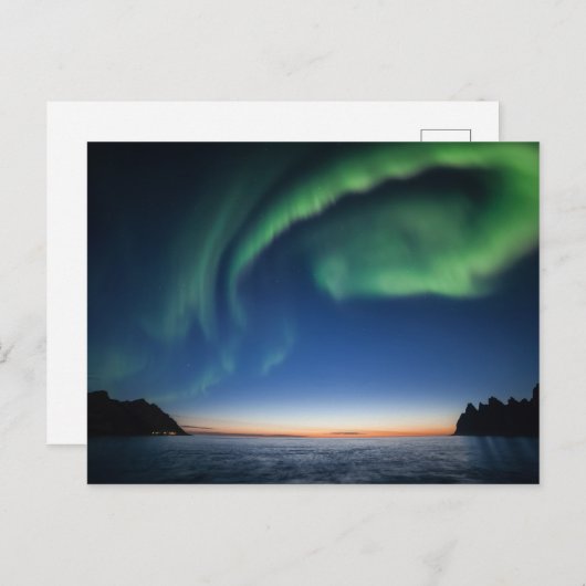 Carte postale Northern Light (Devant / Derrière)