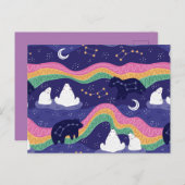 Carte postale Northern Lights (Devant / Derrière)