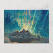 Carte Postale Northern Lights, North Norway by Anna Boberg (Devant)