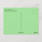 Carte Postale Northern Lights Northwest Territories Canada (Dos)