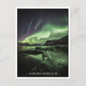 Carte Postale Northern Lights Norvège (Devant)