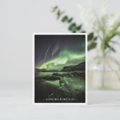 Carte Postale Northern Lights Norvège (Debout devant)