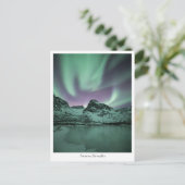Carte Postale Northern Lights Norvège (Debout devant)