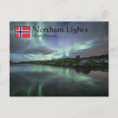 Carte Postale Northern Lights Norvège (Devant)
