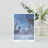 Carte Postale Northern Lights Norvège (Debout devant)