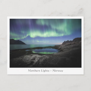 Carte Postale Northern Lights Norvège
