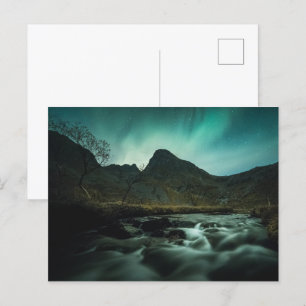 Carte Postale Northern Lights Norvège
