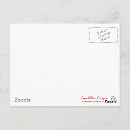 Carte Postale Northern Mockingbird prend un Bow Appareils & cade (Dos)