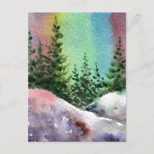 Carte postale "Northern Nights" (Devant)