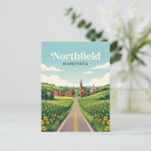 Carte Postale Northfield États-Unis (Debout devant)