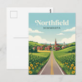 Carte Postale Northfield États-Unis (Devant / Derrière)