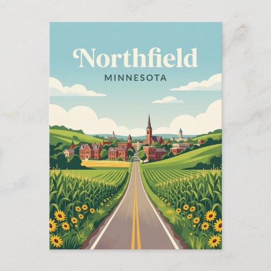 Carte Postale Northfield États-Unis (Devant)