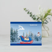 Carte postale NorthPole Holiday (Debout devant)