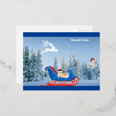 Carte postale NorthPole Holiday (Recto/Verso)
