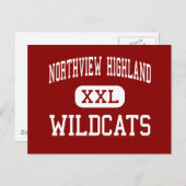 Carte Postale Northview Highland - Wildcats - Grand Rapids (Devant / Derrière)