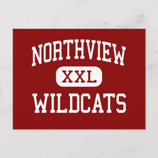 Carte Postale Northview - Wildcats - High - Grand Rapids (Devant)