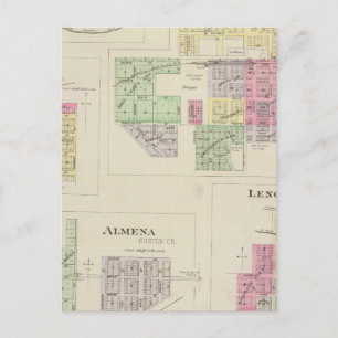 Carte Postale Norton, Lenora, Almena, Densmore, Almelo, Kansas