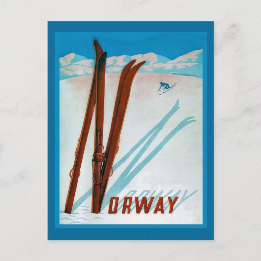 Carte Postale Norvège (Devant)
