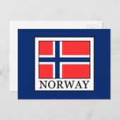 Carte Postale Norvège (Devant / Derrière)