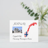 Carte Postale Norvège (Debout devant)