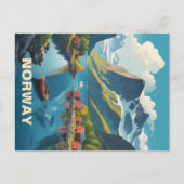 Carte Postale Norvège (Devant)