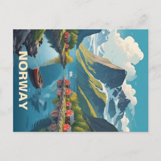 Carte Postale Norvège (Devant)