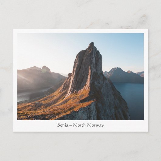 Carte Postale Norvège Île Senja (Devant)