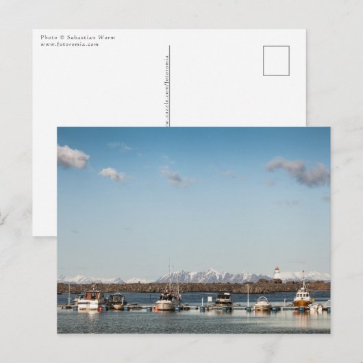 Carte Postale Norvège Lofoten (Devant / Derrière)