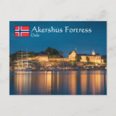 Carte Postale Norvège Oslo Akershus Forteresse (Devant)