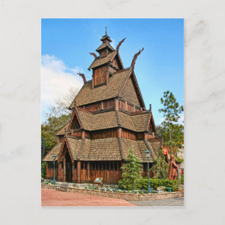 Carte Postale Norvège, Stave Church