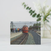 Carte Postale Norvège : Størenbanen 150 år, Heimdal (Debout devant)