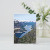 Carte Postale Norvège - Trolltunga (Debout devant)