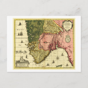 Carte Postale NorvègeCarte panoramiqueNorvège