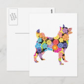 Carte Postale Norvégien Elkhound (Devant / Derrière)