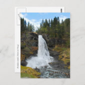 Carte postale norvégienne (Devant / Derrière)