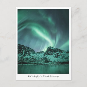Carte postale norvégienne Polar Lights
