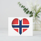 Carte Postale Norway Flag (Debout devant)