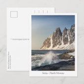 Carte Postale Norway Senja Island (Devant / Derrière)