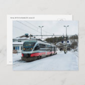 Carte Postale Norwegian State Railways BM 93 à Dombås 2016 (Devant / Derrière)