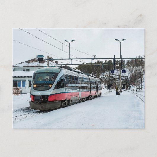 Carte Postale Norwegian State Railways BM 93 à Dombås 2016 (Devant)