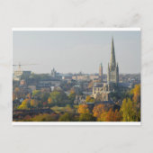 Carte postale Norwich automne (Devant)