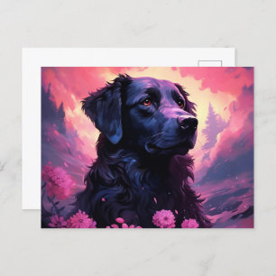 Carte postale Nose in the Flowers