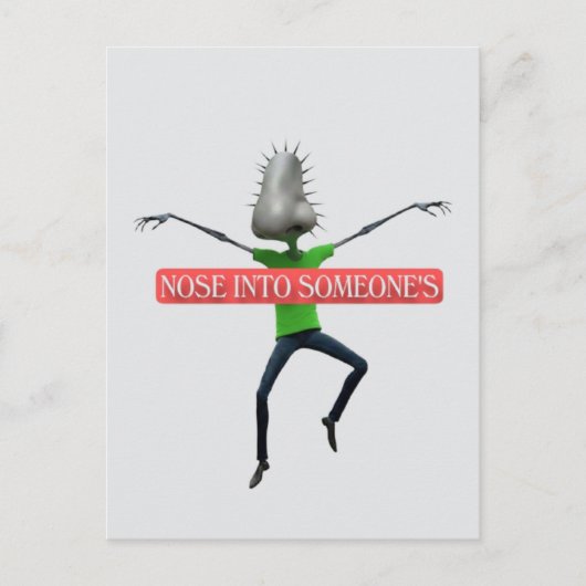 Carte Postale Nosey business (Devant)