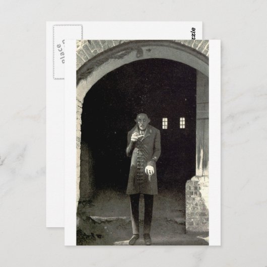 Carte Postale Nosferatu (Devant / Derrière)