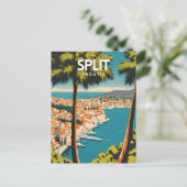 Carte Postale Nostalgale fractionnée (Debout devant)