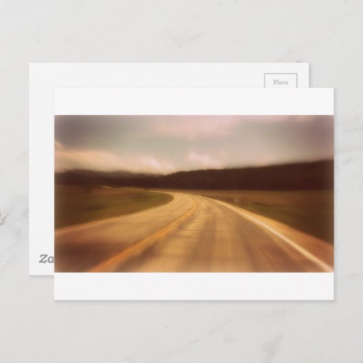 Carte postale Nostalgale Open Road (Devant / Derrière)