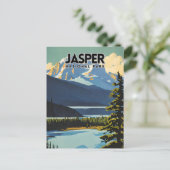 Carte Postale Nostalgie du parc national Jasper (Debout devant)
